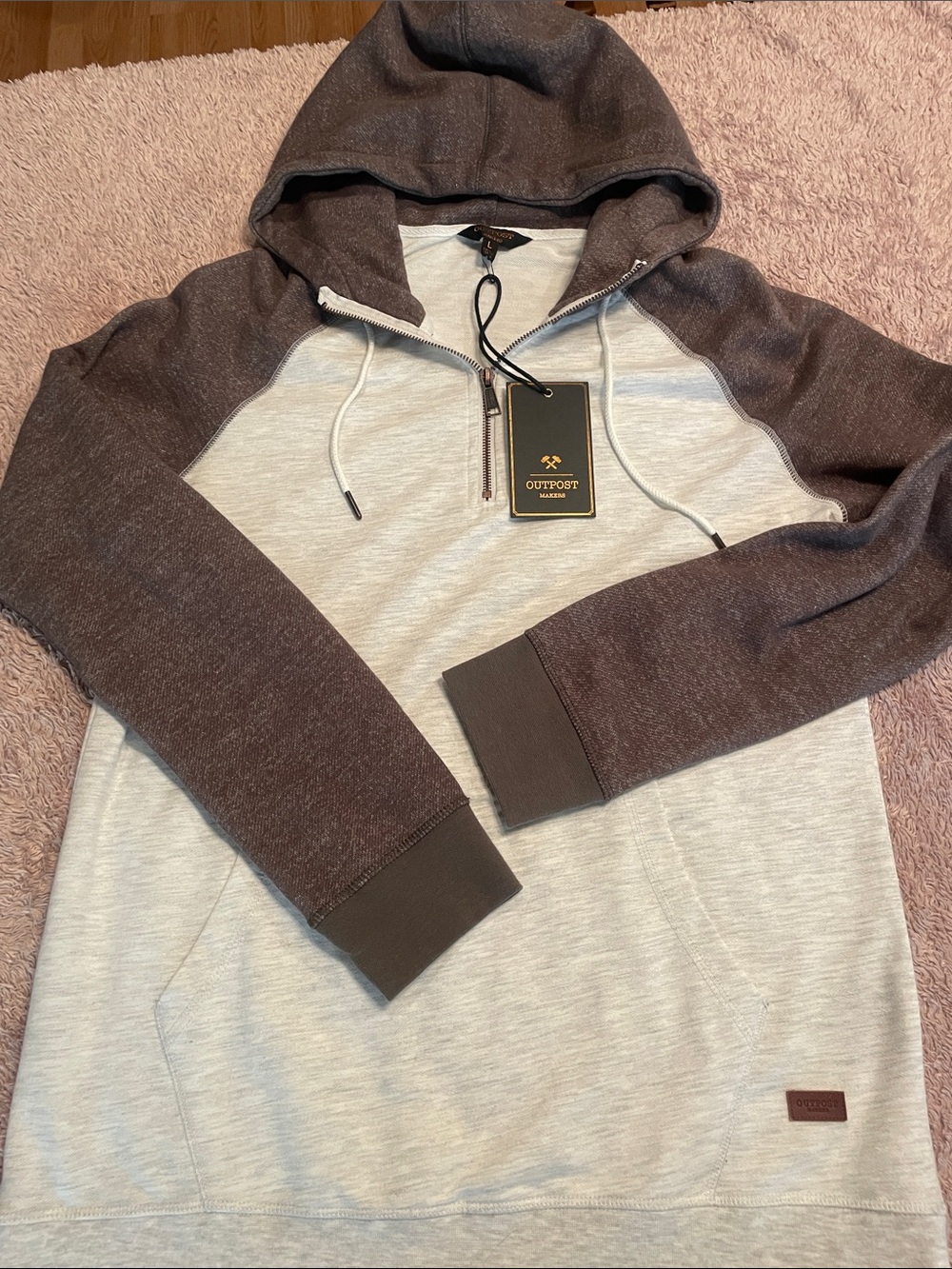 🌸NWT BUCKLE Womens 1/4 zip up hoodie
